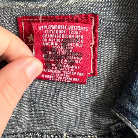 Vintage guess denim jacket - Picture 3 of 4